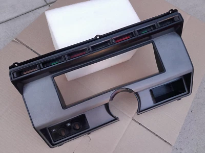 Cuadro de instrumentos Ford F150 F250 F350 Bronco 80-86 bisel gris carbono OE Foto 1 de 4