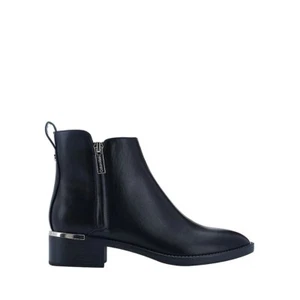 Calvin Klein Women's Deniece Block Heel Ankle Booties, Black Size 9.5M - Picture 1 of 5