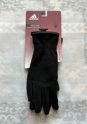 Guantes de Correr Adidas Negros Talla Grande Ligeros Compatibles con Pantalla Táctil Nuevos con Etiquetas Foto 1 de 4