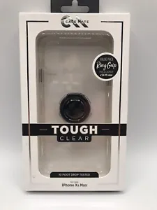 Case-Mate Tough Series Hard Case with Finger Loop Ring for iPhone XS Max - Clear - Picture 1 of 4