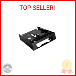 ICY DOCK Dual 2 Bay 2,5 Zoll HDD/SSD & 1 x 3,5 HDD/Gerät Front Bay auf 5,25" Bay - Bild 1 von 2