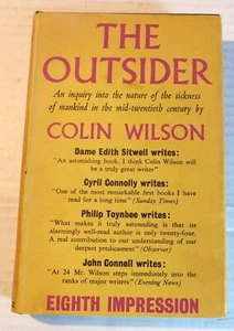 THE OUTSIDER von COLIN WILSON - HC/DJ - 1. Auflage, 8. Eindruck - Bild 1 von 3
