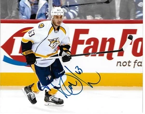 Autographed Nashville Predators Mike Ribeiro 8x10 Photo Original - Picture 1 of 2