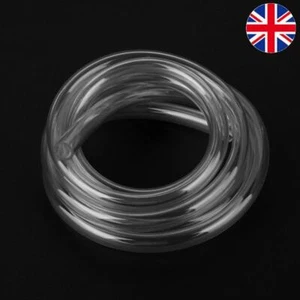 2m/6.56ft Cooling Pipe 9.5x12.7mm Water Cooler Transparent PVC for Computer PC - Afbeelding 1 van 11