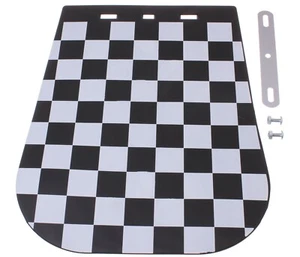 Schmutzfänger Schmutzschutz am Kotflügel Hinten für Motorrad Oldtimer Schach TOP - Zdjęcie 1 z 3