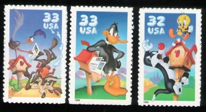 US. 3205a, 3307a. 3392a.  Looney Tunes Lot of 3. MNH - Picture 1 of 1