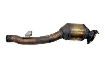 Tubo de escape inferior delantero trasero derecho Porsche Cayenne S E-Hybrid 958 2011-2018 OEM Foto 1 de 4