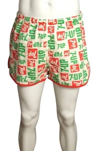 1970s 7-Up Cotton Swim Trunks, Size Large - Picture 1 of 4