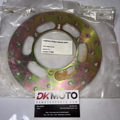 1993 - 2001  YAMAHA YZ80 FRONT BRAKE ROTOR R12.BX5 - Image 1 of 4
