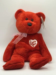 Ty Beanie Baby Secret Bear 2003 Valentine's Edition Retired - Picture 1 of 8
