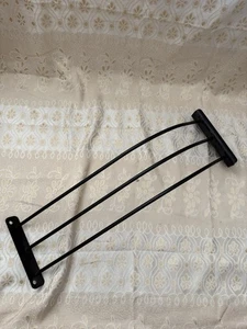 95-02 RANGE ROVER P38 BLACK METAL HEADLIGHT LAMP GUARD OEM - Bild 1 von 5