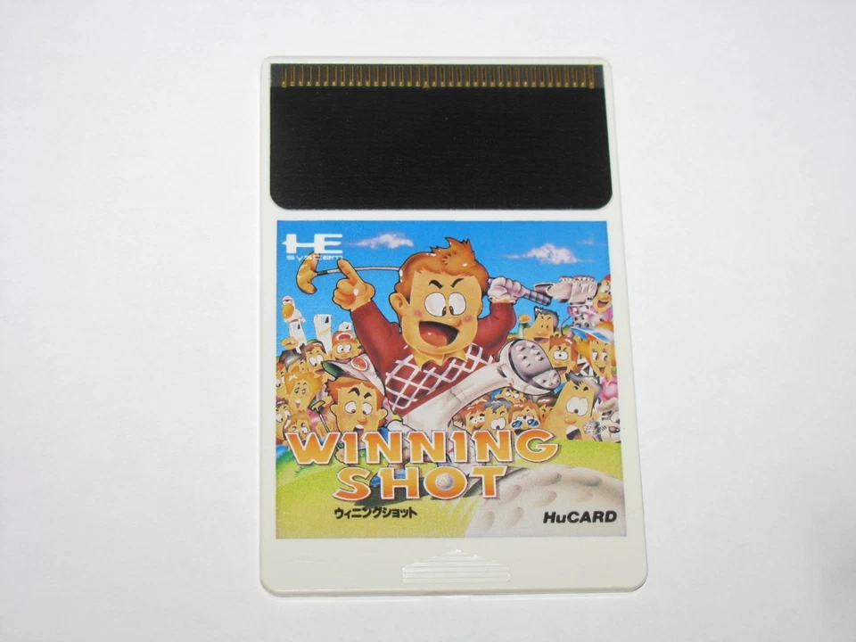 Winning Shot Golf PC Engine HuCard Japan import card only US Seller - Image 1 of 2