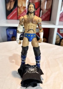 WWE Cm Punk Mattel Elite 6 Wrestling Figure - Foto 1 di 10