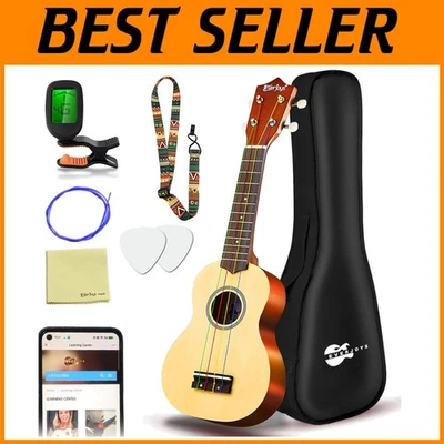 Kit de ukelele para principiantes de 21" con lecciones gratuitas en línea Foto 1 de 4