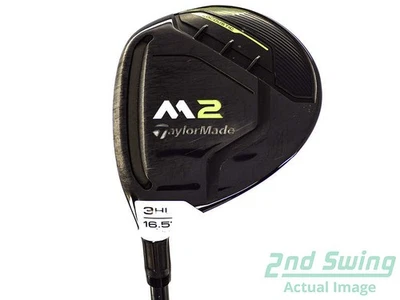 TaylorMade 2019 M2 Fairway Wood 3 Wood HL 16.5° Graphite Regular Left 43.5in - Image 1 of 4
