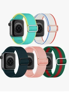 Chinbersky 5er Pack Uhrenarmbänder Apple Watch kompatible Armbänder 38/40mm  - Bild 1 von 6