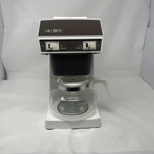 Mr. Coffee Maker 10 cup Automatic Tested Works Vintage MCS-201 W - Picture 1 of 7