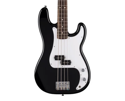 Bajo Fender Standard Precision de caja abierta - negro con Laurel FB Foto 1 de 4