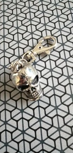 Mylene Farmer Porte Clé Tournée 2009 Metal Skull / Tête De Mort- Madcjay - Imagen 1 de 2
