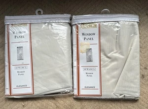 Stylemaster Elegance Sheer Voile, 60" X 84" | Panel, White - Picture 1 of 5
