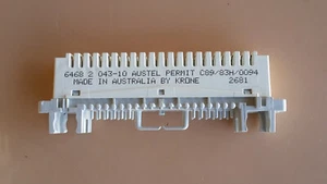(13 PIECES) ADC Krone LSA-PLUS Profile Disconnect Module P/N: 6468 5 043-10 - Picture 1 of 5