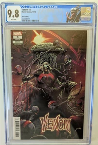 Venom #3 Third Print CGC 9.8 White Pages First App of Knull & Custom Label! - Picture 1 of 5