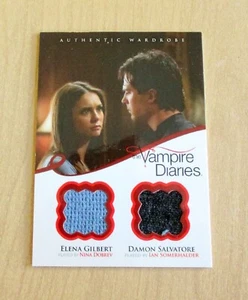 2013 Cryptozoi Vampire Diaries Season 2 wardrobe Nina Dobrev Ian Somerhalder DM5 - Picture 1 of 2