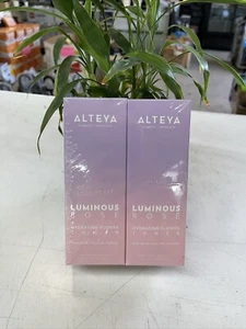 ALTEYA  Luminous Rose Water, Organic Hydrating Toner Spray 8 FL OZ- 2 Pack - Picture 1 of 4