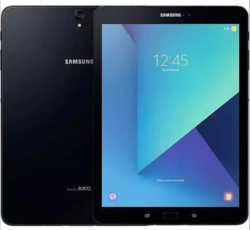Samsung Galaxy Tab S3 - 32GB - Black (Cracked Screen) - Image 1 of 1