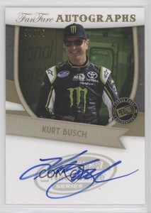 2012 Press Pass Fanfare Auto Gold /75 Kurt Busch #KUB2 Auto