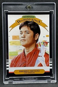 Shohei Ohtani RARE ROOKIE RC BLACK BORDER   INVESTMENT CARD PANINI HOF MVP - Picture 1 of 2