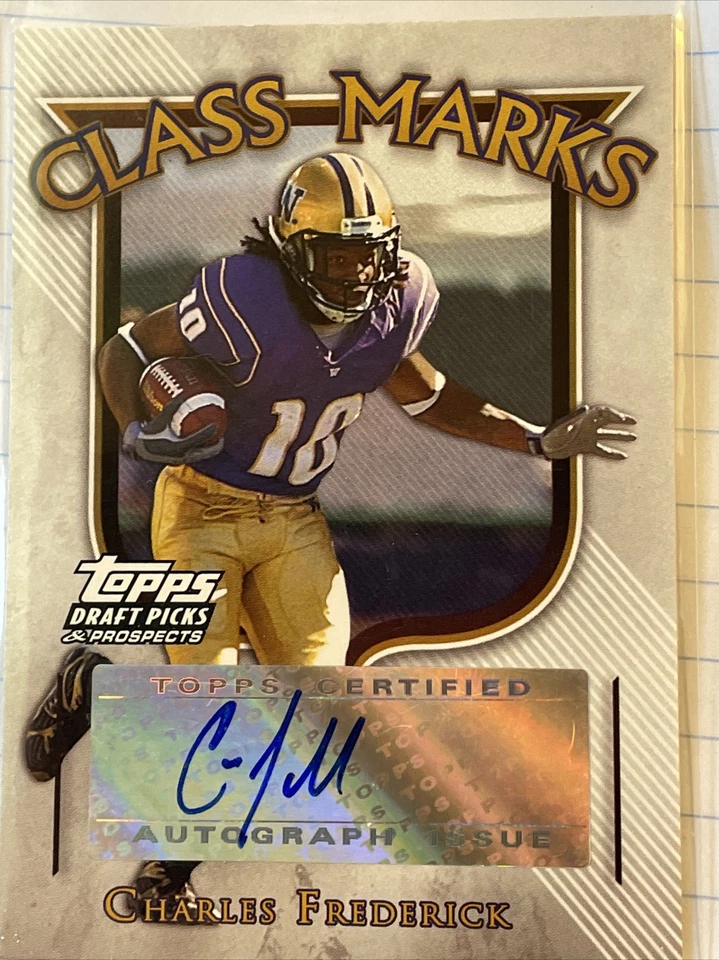 2005 Topps Draft Picks & Prospects Class Marks Autographs Charles Frederick Auto - Image 1 of 1