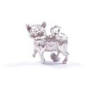Vintage Charm Max Cat No Tail 925 Sterling Silver Solid Small 3G