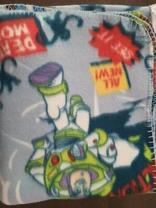 Toy Story "Death By Monkeys" Fleece Character Blanket 50 x 60-inches pre-owned - Picture 1 of 3