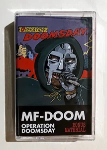 MF-DOOM: Operation Doomsday (Bonus Material) RARE 2014 Red Audio Cassette - Picture 1 of 4