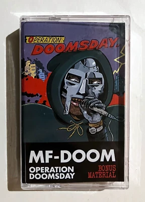 MF-DOOM: Operation Doomsday (Bonus Material) RARE 2014 Red Audio Cassette - Image 1 of 4