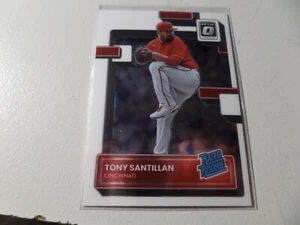 2022 Donruss Optic Rated Rookies Base #31 Tony Santillan - Cincinnati Reds - Picture 1 of 1
