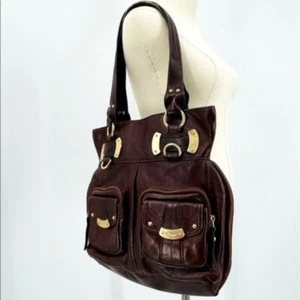 Borsa a tracolla BMakowsky Lg marrone doppia tracolla BoxY - Foto 1 di 5
