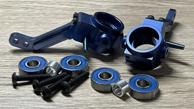 CNC ALLOY STEERING ARM SET For Duratrax Firehammer Smartech Carson FG VRX 1/5 RC - Image 1 of 4