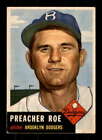 1953 Topps #254 Preacher Roe VGEX Dodgers DP 527177