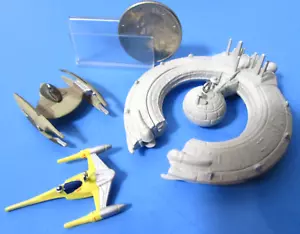 Hallmark 3 Miniatura 2001 Adornos Batalla de Naboo Star Wars - Imagen 1 de 11