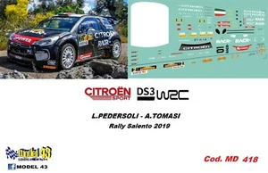 CITROEN DS3 WRC - PEDERSOLI - Rally SALENTO 2019 - Picture 1 of 1