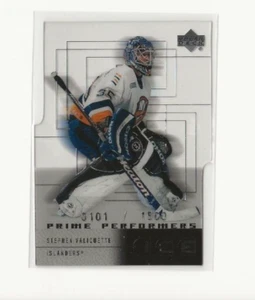 2000/01 Upper Deck Ice Stephen Valiquette Card #60 New York Islanders 0101/1500 - Picture 1 of 1