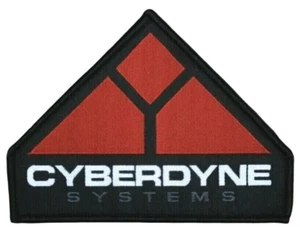 Terminator Cyberdyne Systems Patch Hook and Loop Badge Skynet Crest Logo 3 Inch - Picture 1 of 3