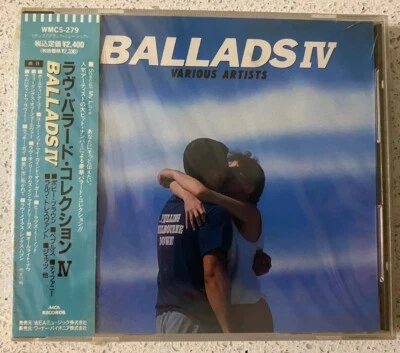 Ballads IV - Various CD) JAPAN OBI WMC5-279 NEW & Sealed RARE Promo **** - Bild 1 von 2
