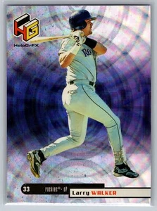 Larry Walker #21 1999 cubierta superior HoloGrFX Colorado Rockies - Imagen 1 de 2