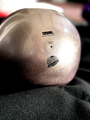 Sasaki Light Pink Prism / Metallic Rhythmic Gymnastics Ball - Image 1 of 2