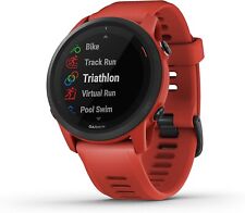 Garmin Forerunner 745 Magma Red Running and Triathlon GPS Watch 010-02445-02