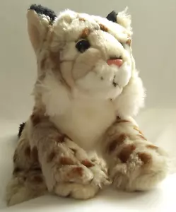SOS Save Our Space Gefleckter wilder Luchs Plüschtier 6 Zoll groß Katze seltenes Spielzeug Rarität 2014 - Bild 1 von 6