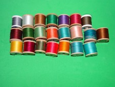 299 Purple 6 Cotton Reels 180 Yards 162M Sylko Polyester Thread Light Lilac No